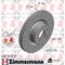 Zimmermann Brake Disc - Standard/Coated, 400.3615.20 400.3615.20 - alternate 1